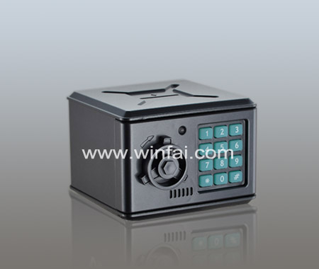Mini money box-Grey color